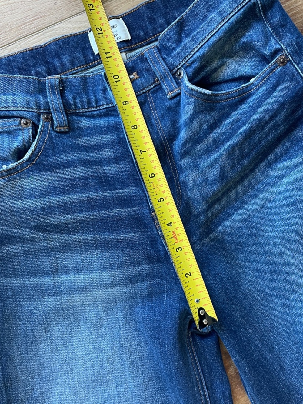 J. Crew Rayner Wide Leg Cropped Jeans - Picture 3 of 7